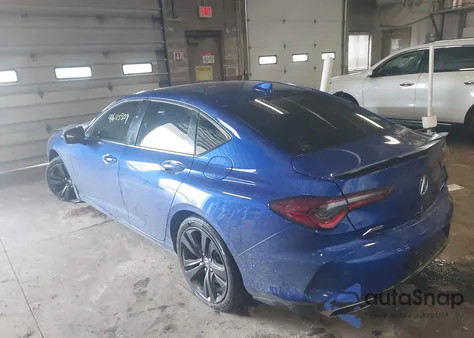 2021 Acura Tlx A-Spec Package из США, поврежденный, VIN 19UUB6F56MA801843